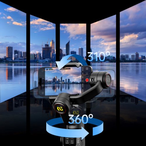 Стедікам AOCHUAN Smart S3 (AOCHUAN-SMARTS3-B) Black купити в Україні | Telemart фото