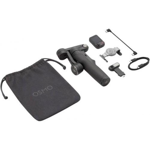 Стедикам DJI Osmo Mobile 8P Advanced Tracking Combo (CP.OS.00000564.02) Black купить в Украине | Telemart фото