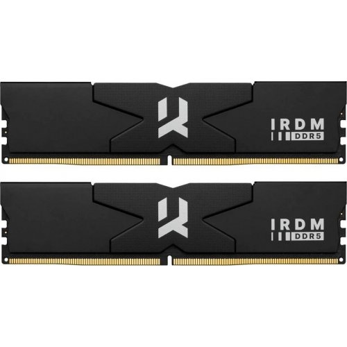 ОЗУ GoodRAM DDR5 16GB (2x8GB) 6000Mhz IRDM Black (IR-6000D564L30S/16GDC) купить в Украине | Telemart фото