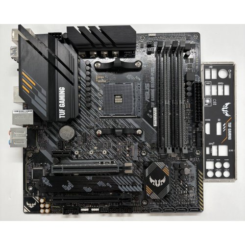 Материнська плата Asus TUF GAMING B550M-PLUS (sAM4, AMD B550) (Відновлено продавцем, 897687) купити в Україні | Telemart фото