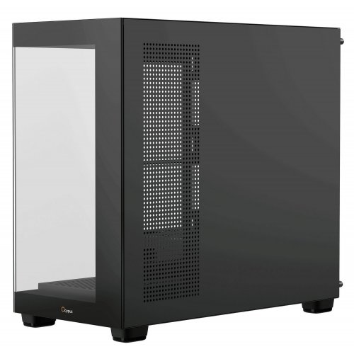Уценка корпус Ocypus Gamma C52 Tempered Glass без БП (GAMMA-C52-BKD000XX-GL) Black (Вскрытая упаковка, 897689) купить в Украине | Telemart фото