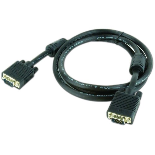 Уцінка кабель Cablexpert VGA-VGA 1.8m Premium (CC-PPVGA-6B) Black (Розкрита упаковка, 897733) купити в Україні | Telemart фото