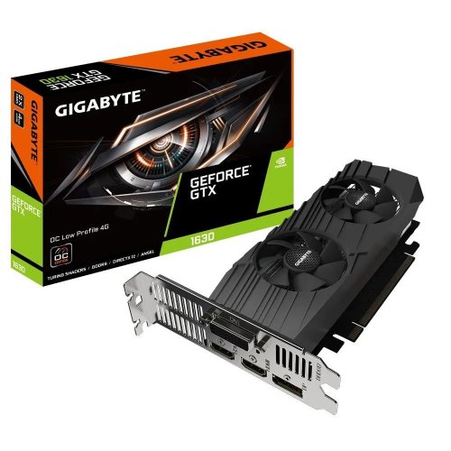 Видеокарта Gigabyte GeForce GTX 1630 OC Low Profile 4096MB (GV-N1630OC-4GL) (Восстановлено продавцом, 897742) купить в Украине | Telemart фото