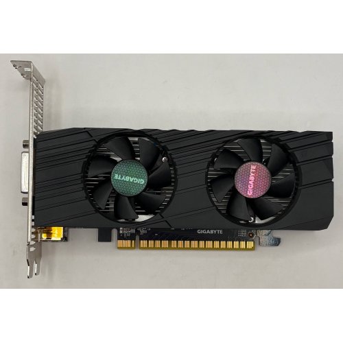 Видеокарта Gigabyte GeForce GTX 1630 OC Low Profile 4096MB (GV-N1630OC-4GL) (Восстановлено продавцом, 897742) купить в Украине | Telemart фото