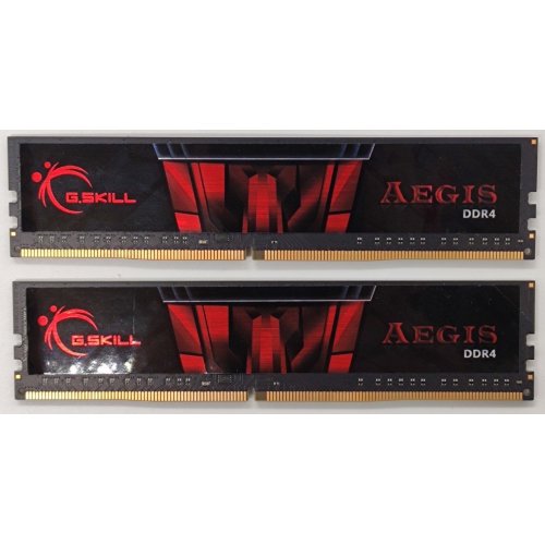 Озу G.Skill DDR4 16GB (2x8GB) 3200Mhz Aegis (F4-3200C16D-16GIS) (Восстановлено продавцом, 897752) купить в Украине | Telemart фото