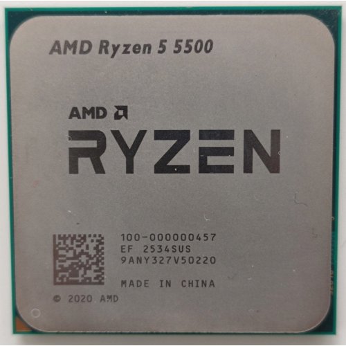 Процессор AMD Ryzen 5 5500 3.6(4.2)GHz 16MB sAM4 Tray (100-000000457) (Восстановлено продавцом, 897753) купить в Украине | Telemart фото