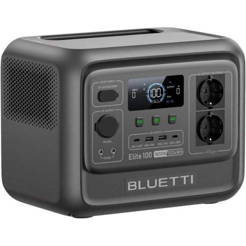 Уцінка зарядна станція BLUETTI Elite 100 V2 1800W 1024Wh (Розкрита упаковка, 897795) купити в Україні | Telemart фото