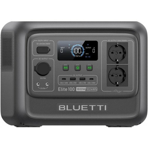 Уцінка зарядна станція BLUETTI Elite 100 V2 1800W 1024Wh (Розкрита упаковка, 897795) купити в Україні | Telemart фото