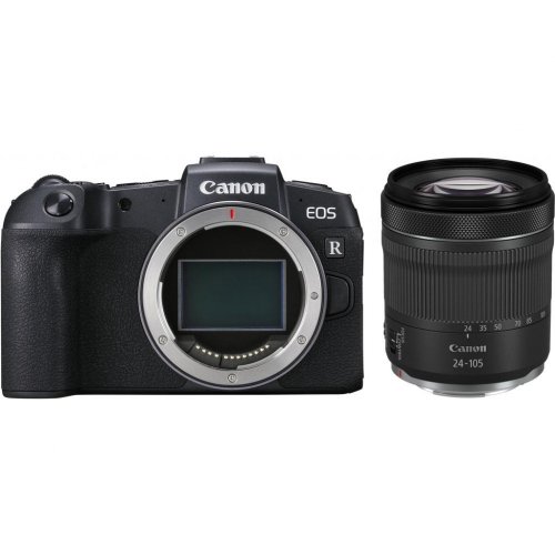 Бездзеркальний фотоапарат Canon EOS RP Kit (RF 24-105mm) IS STM (3380C154) Black купити в Україні | Telemart фото