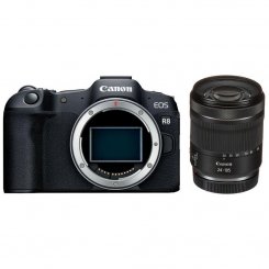 Беззеркальный фотоаппарат Canon EOS R8 Kit (RF 24-105mm) IS STM (5803C093) Black