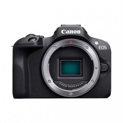 Бездзеркальний фотоапарат Canon EOS R100 Travel Kit (RF-S 18-45mm) IS STM (6052C074) Black купити в Україні | Telemart фото
