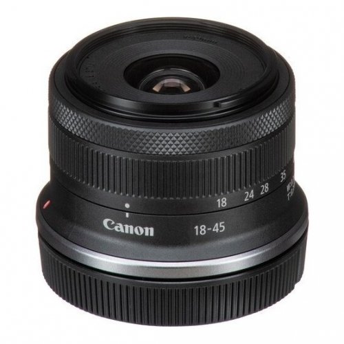 Бездзеркальний фотоапарат Canon EOS R100 Travel Kit (RF-S 18-45mm) IS STM (6052C074) Black купити в Україні | Telemart фото