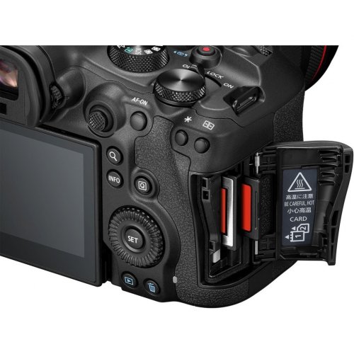 Бездзеркальний фотоапарат Canon EOS R6 Mark III Body (7084C035) Black купити в Україні | Telemart фото