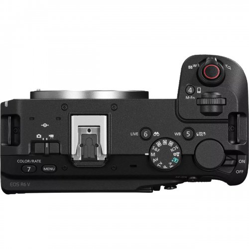 Бездзеркальний фотоапарат Canon EOS R6 V Body (7250C020) Black купити в Україні | Telemart фото