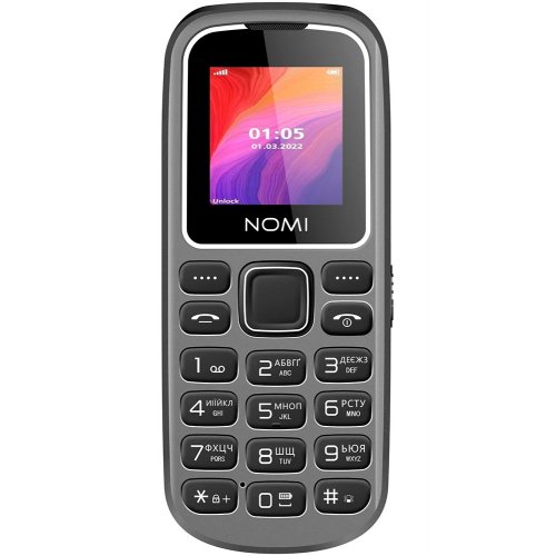 Мобільний телефон Nomi i1441 Grey купити в Україні | Telemart фото