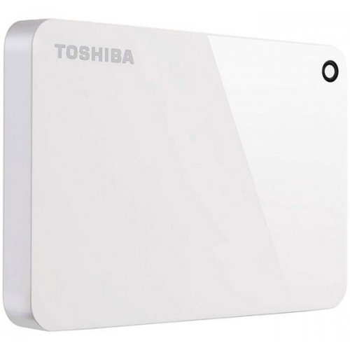 Купить Внешний HDD Toshiba Canvio Advance 1TB (HDTC910EW3AA) White - цена в Харькове, Киеве, Днепре, Одессе
в интернет-магазине Telemart фото