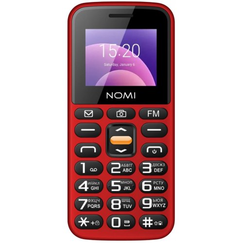 Мобильный телефон Nomi i1820 Red купить в Украине | Telemart фото