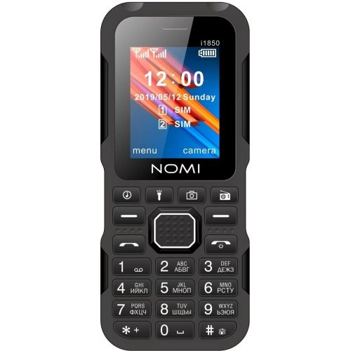Мобільний телефон Nomi i1850 Black купити в Україні | Telemart фото