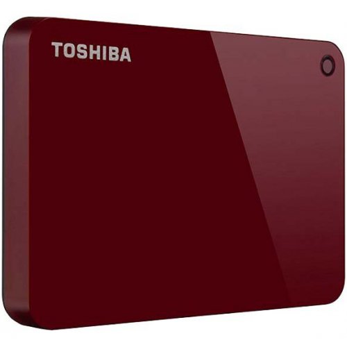 Купить Внешний HDD Toshiba Canvio Advance 1TB (HDTC910ER3AA) Red - цена в Харькове, Киеве, Днепре, Одессе
в интернет-магазине Telemart фото