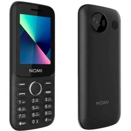 Мобільний телефон Nomi i2415 Black купити в Україні | Telemart фото