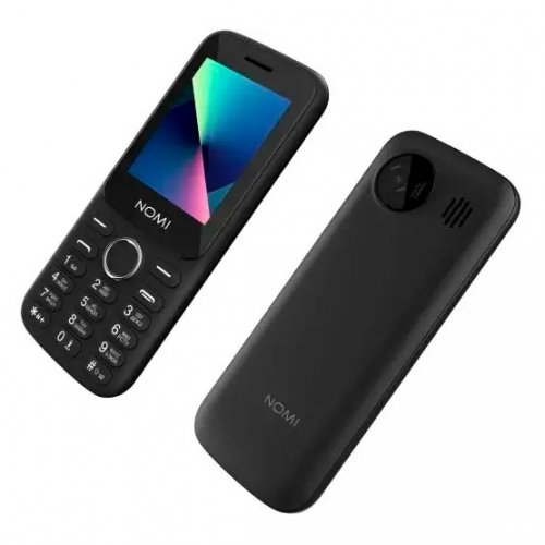 Мобільний телефон Nomi i2415 Black купити в Україні | Telemart фото