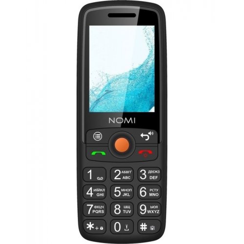 Мобільний телефон Nomi i2440 Black купити в Україні | Telemart фото