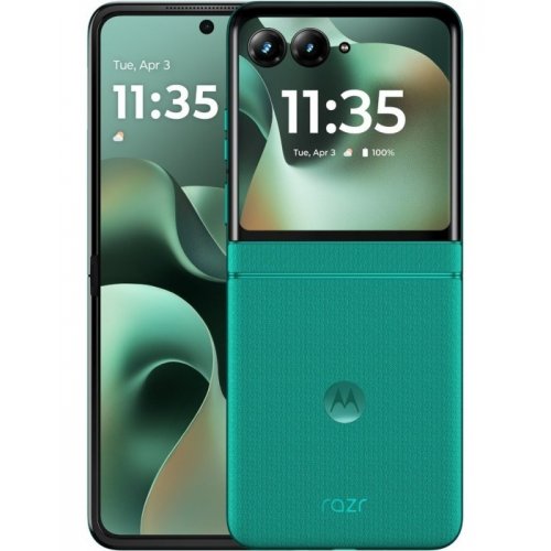 Смартфон Motorola Razr 70 8/256GB (PBB60054UA) Sporting Green купити в Україні | Telemart фото