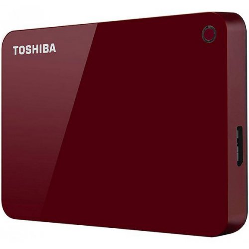 Купить Внешний HDD Toshiba Canvio Advance 2TB (HDTC920ER3AA) Red - цена в Харькове, Киеве, Днепре, Одессе
в интернет-магазине Telemart фото