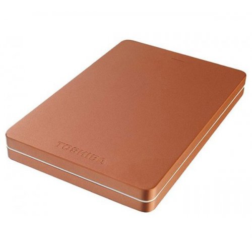 Купить Внешний HDD Toshiba Canvio Alu 2018 500GB (HDTH305ER3AB) Red - цена в Харькове, Киеве, Днепре, Одессе
в интернет-магазине Telemart фото