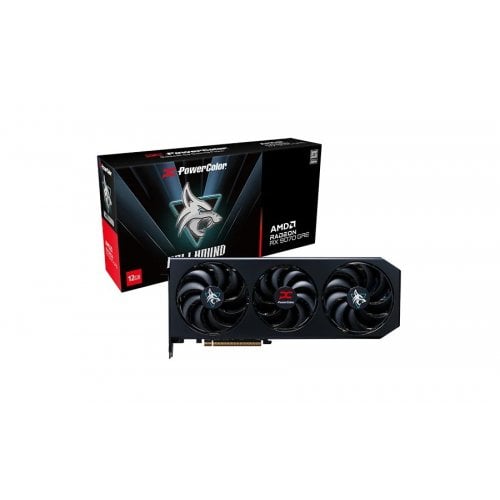 Видеокарта PowerColor Radeon RX 9070 GRE Hellhound 12288MB (RX9070GRE 12G-L/OC) купить в Украине | Telemart фото
