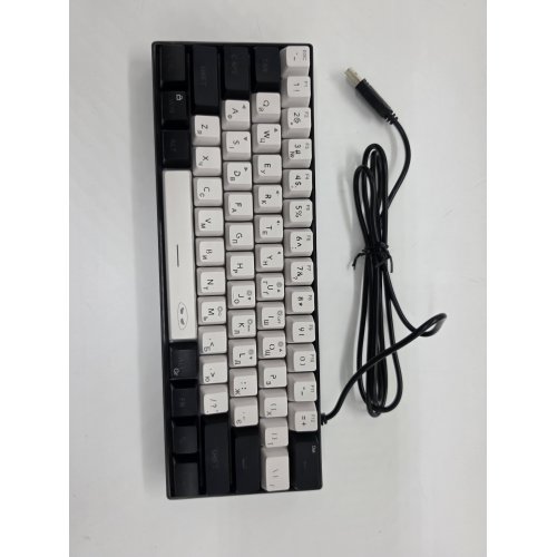 Уценка клавиатура MageGee TS91 RGB (6971969727502-UA) Black/White (Повреждена упаковка, 898003) купить в Украине | Telemart фото