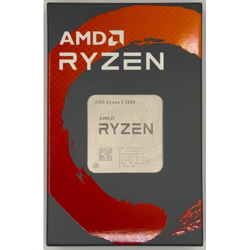 Процесор AMD Ryzen 5 3600 3.6(4.2)GHz 32MB sAM4 Box (100-100000031AWOF) (Відновлено продавцем, 898018) купити в Україні | Telemart фото