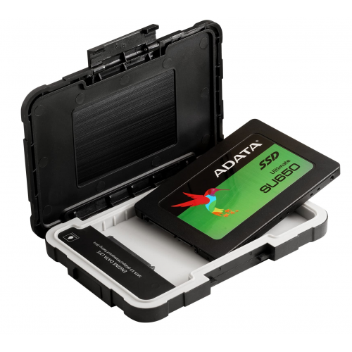 Купити ADATA ED600 2.5" USB 3.1 (AED600-U31-CBK) Black - ціна в Києві, Львові, Вінниці, Хмельницькому, Франківську, Україні | інтернет-магазин TELEMART.UA фото