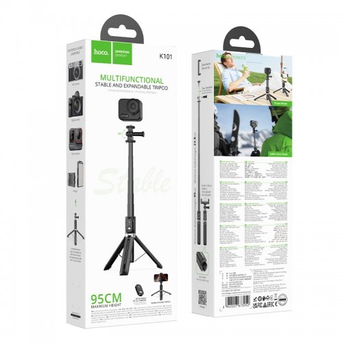 Штатив Hoco K101 Prestigio Multifunctional Tripod Black купить в Украине | Telemart фото
