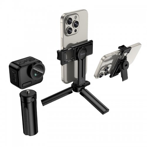 Штатив Hoco K100 Prestigio Mini Tripod Black купить в Украине | Telemart фото