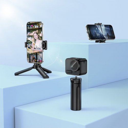 Штатив Hoco K100 Prestigio Mini Tripod Black купить в Украине | Telemart фото