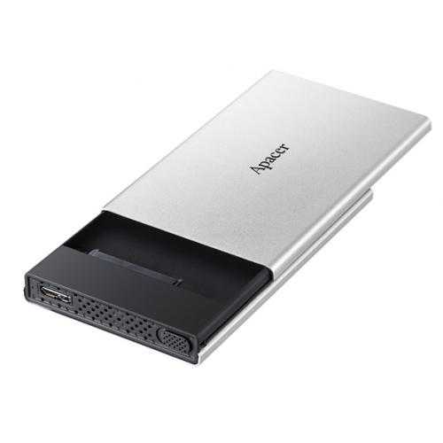 Купити Apacer Case AD300 2.5" USB 3.1 (APAD300S-1) Metal Silver - ціна в Києві, Львові, Вінниці, Хмельницькому, Франківську, Україні | інтернет-магазин TELEMART.UA фото