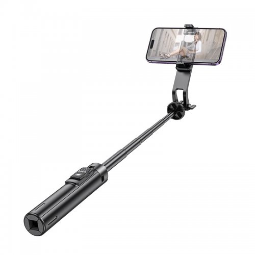Селфі-трипод Hoco K21 Stream Aluminum Alloy Live Broadcast Holder 137cm Black купити в Україні | Telemart фото