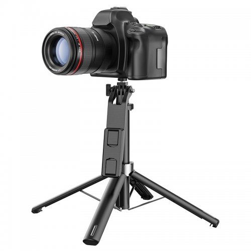 Селфі-трипод Hoco K21 Stream Aluminum Alloy Live Broadcast Holder 137cm Black купити в Україні | Telemart фото