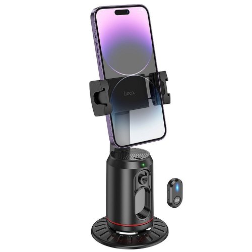Смарт-штатив Hoco K23 Lotus Smart PTZ Black купить в Украине | Telemart фото