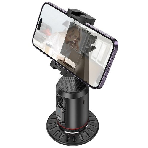 Смарт-штатив Hoco K23 Lotus Smart PTZ Black купить в Украине | Telemart фото