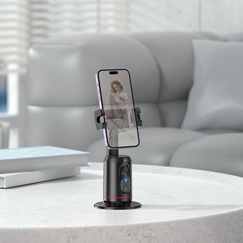 Смарт-штатив Hoco K23 Lotus Smart PTZ Black купить в Украине | Telemart фото