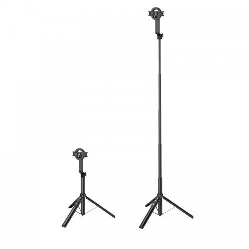 Селфі-трипод Hoco K25 Sherkhan Magnetic Aluminum Alloy Live Broadcast Holder 150cm Black купити в Україні | Telemart фото