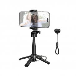 Селфі-трипод Hoco K27 Magic Portable Mini Live Broadcast Stand Black