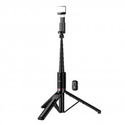 Штатив Hoco K34 Spring Live Broadcast Holder with Fill Light Black