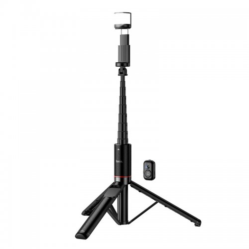 Штатив Hoco K34 Spring Live Broadcast Holder with Fill Light Black купить в Украине | Telemart фото