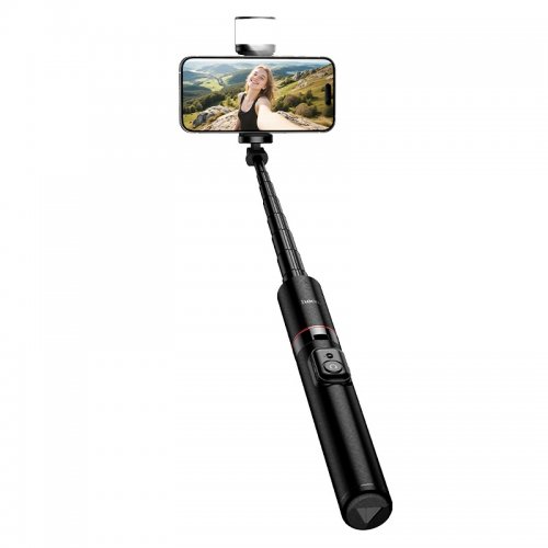 Штатив Hoco K34 Spring Live Broadcast Holder with Fill Light Black купить в Украине | Telemart фото