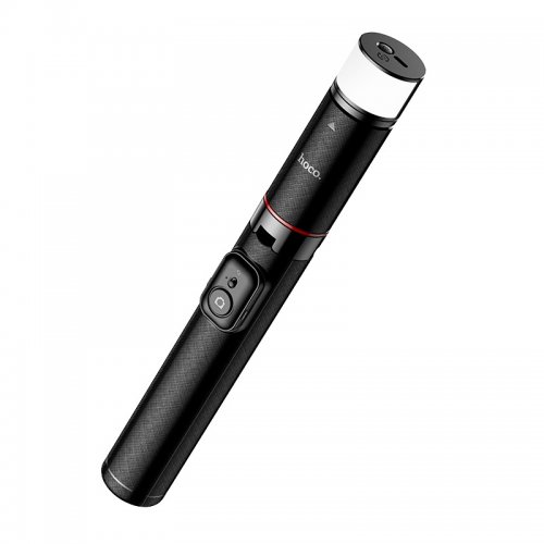 Штатив Hoco K34 Spring Live Broadcast Holder with Fill Light Black купить в Украине | Telemart фото