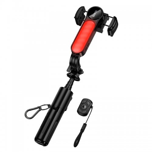 Селфі-монопод Hoco K90 Feliz Single-Axis Live Broadcast Holder Black купити в Україні | Telemart фото