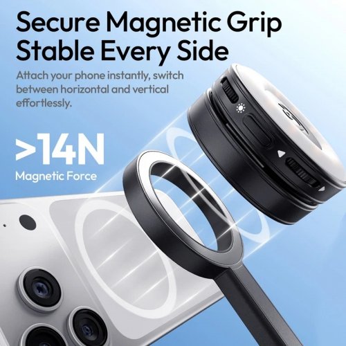 Штатив Ulanzi SK-21 Magnetic Auto-Open Tripod 180cm (M103) Black купить в Украине | Telemart фото